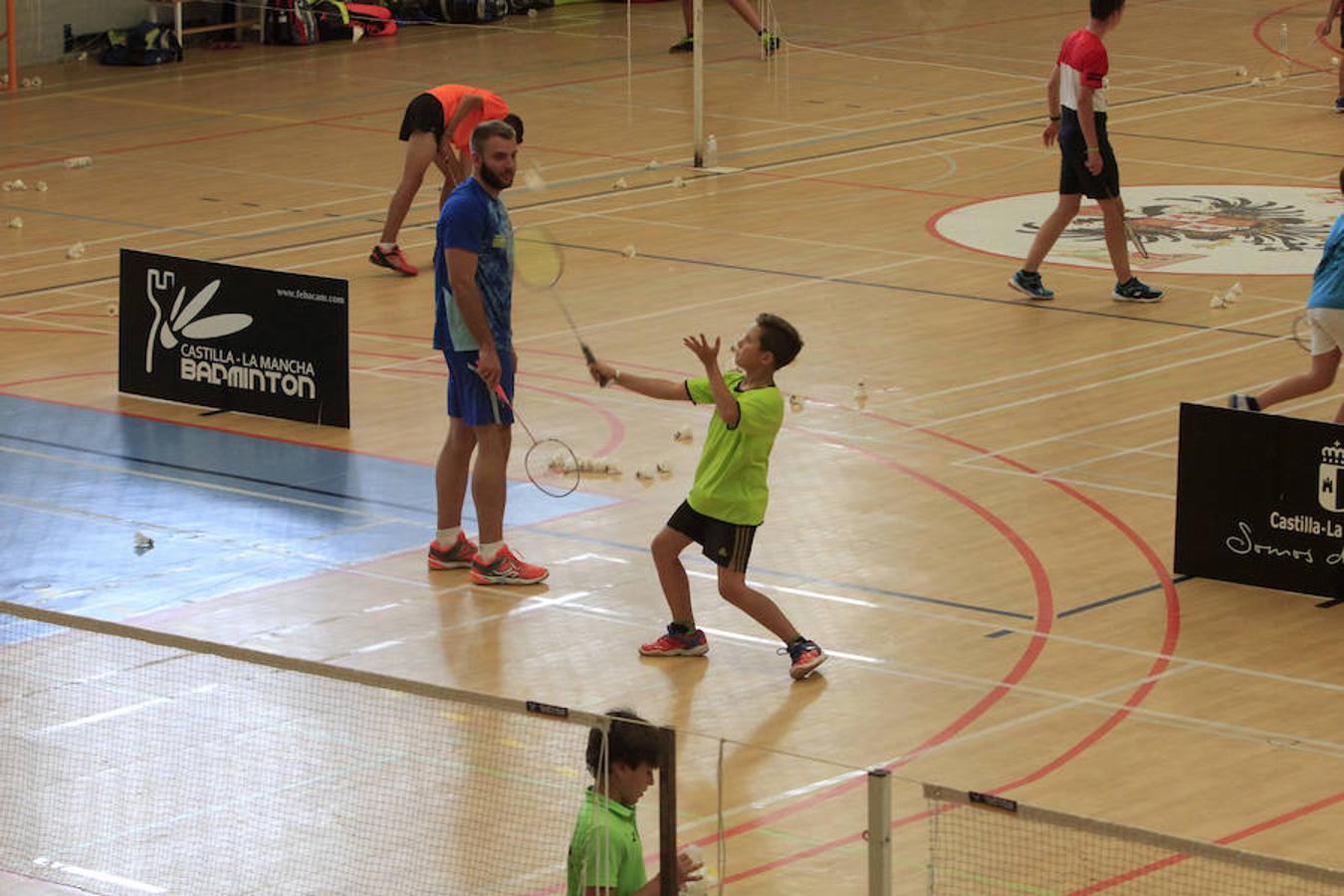 Gran éxito del campus de bádminton en Toledo