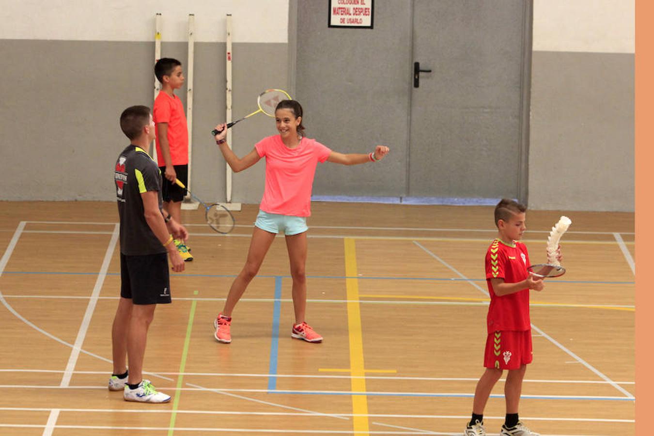 Gran éxito del campus de bádminton en Toledo