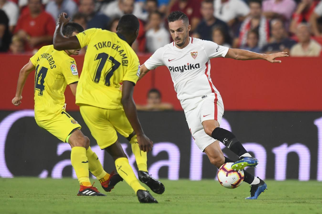 Las mejores instántenas del Sevilla FC ante el Villarreal