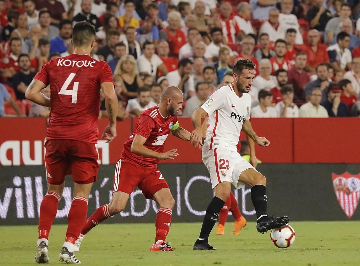 La victoria del Sevilla FC ante el Sigma Olomouc, en imágenes