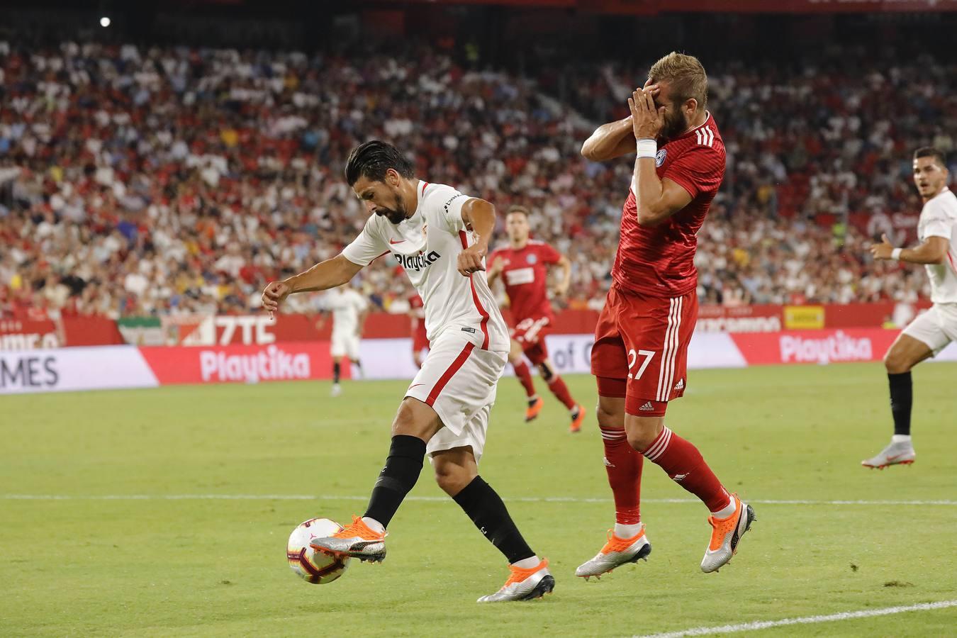 La victoria del Sevilla FC ante el Sigma Olomouc, en imágenes