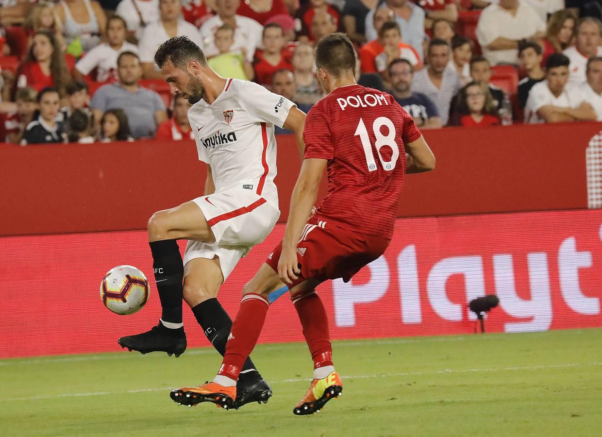 La victoria del Sevilla FC ante el Sigma Olomouc, en imágenes