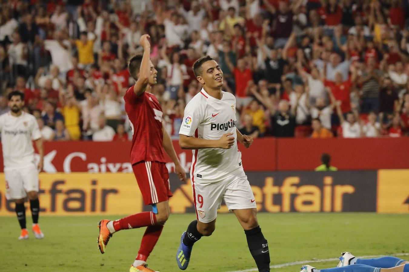 La victoria del Sevilla FC ante el Sigma Olomouc, en imágenes