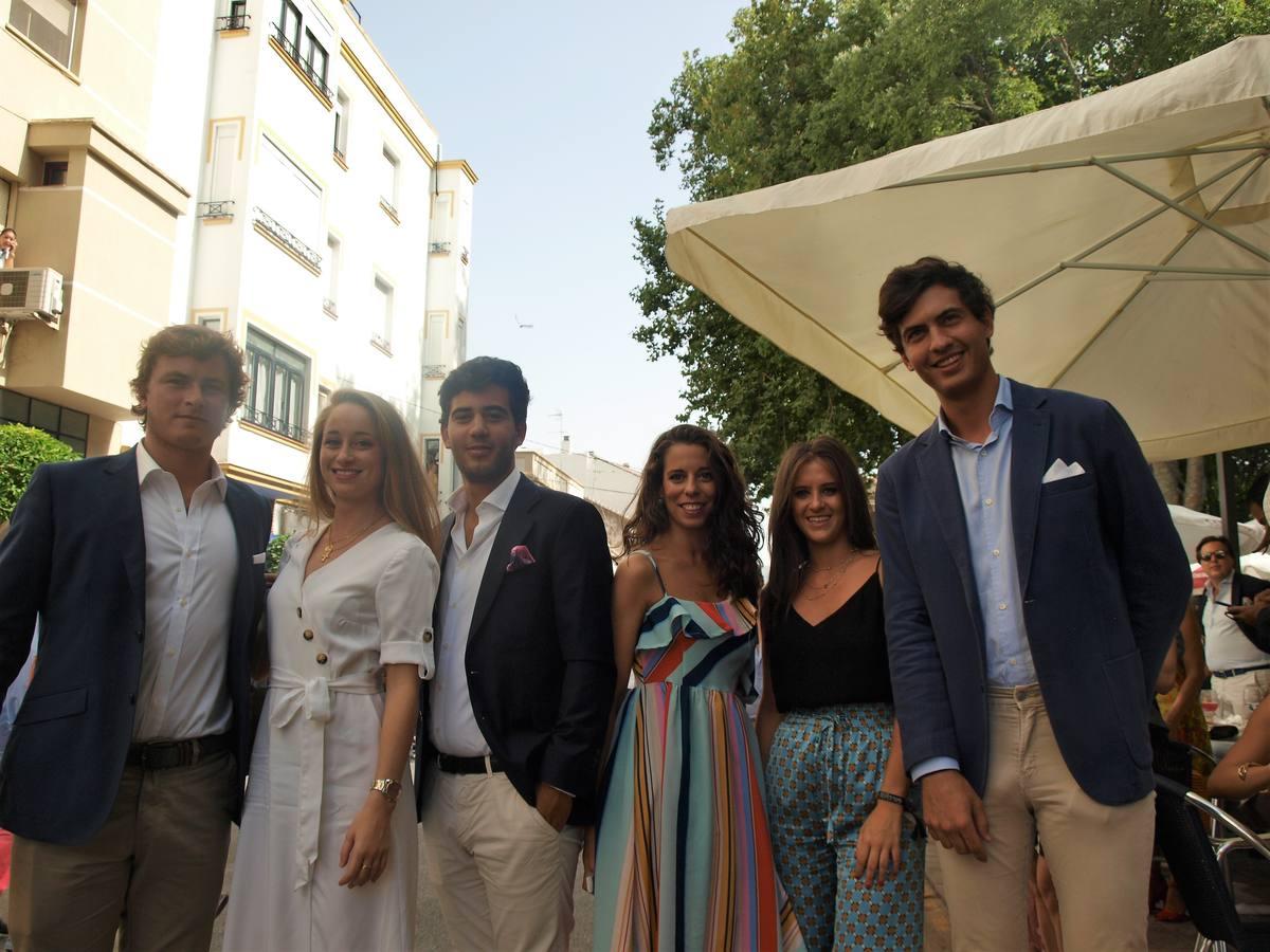 Jesús Osada, Pilar Alonso, Sebastián Hernández, Miriam Vázquez, Carmen Durán y Pepe Hernández