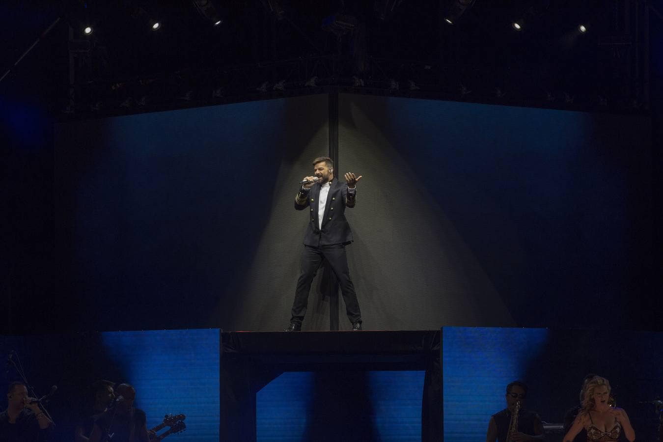 FOTOS: Ricky Martin desata la locura latina en Cádiz