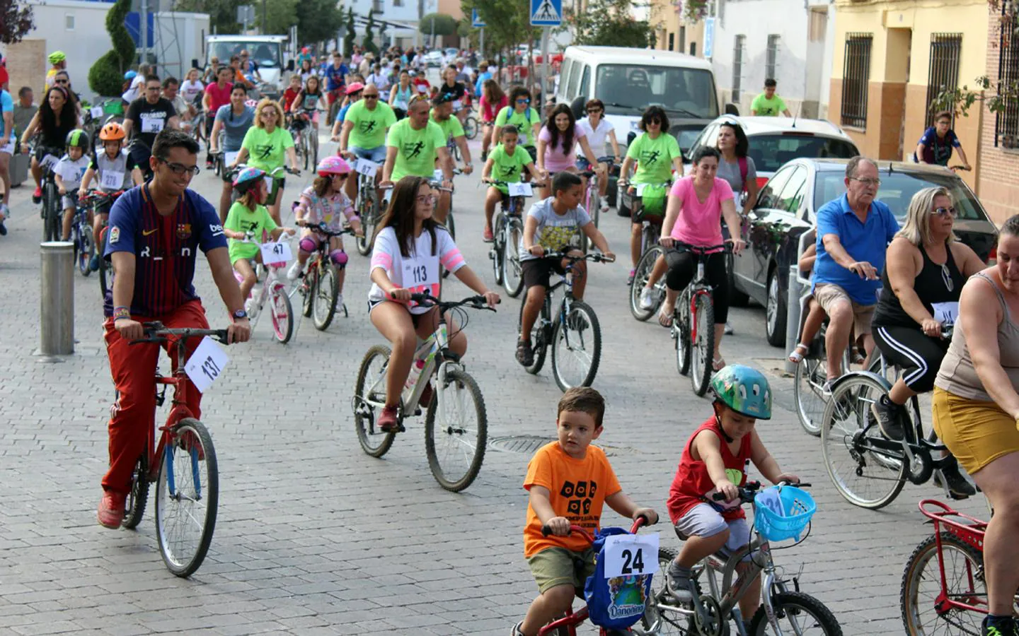 Día de la Bicicleta en Villafranca de los Caballeros