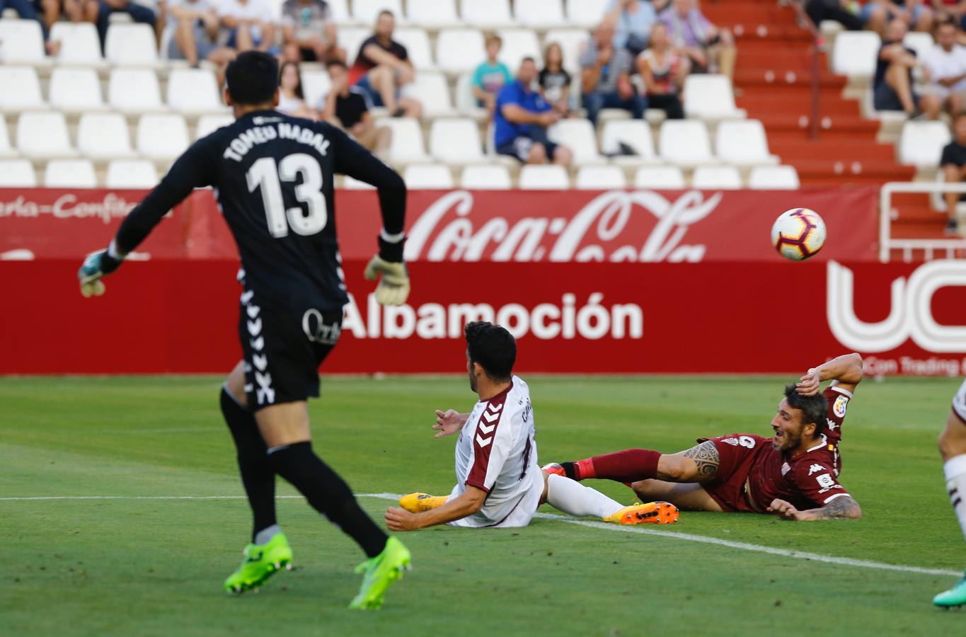 El Albacete-Córdoba CF, en imágenes