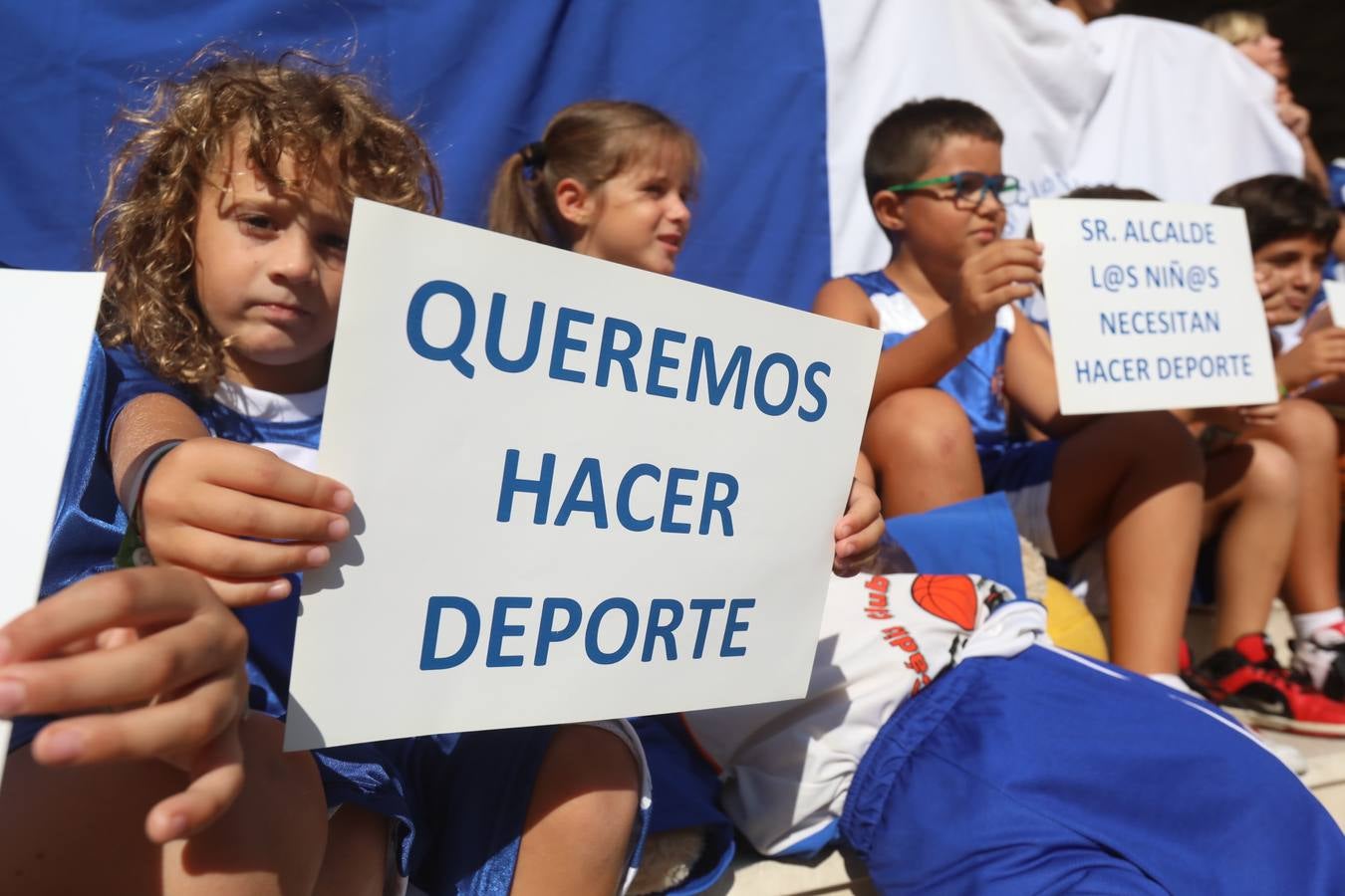 IMÁGENES: Los niños de Cádiz quieren hacer deporte