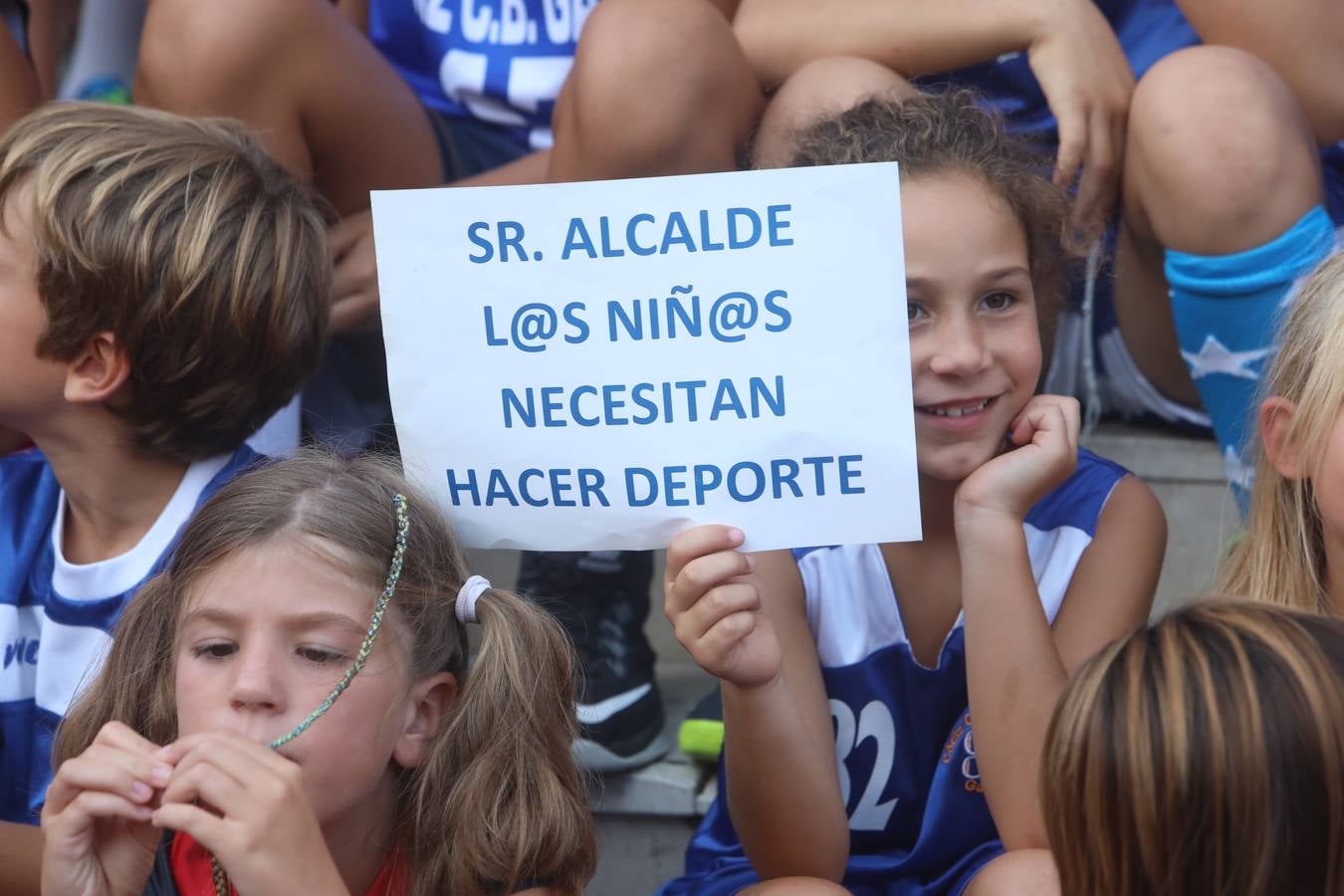 IMÁGENES: Los niños de Cádiz quieren hacer deporte