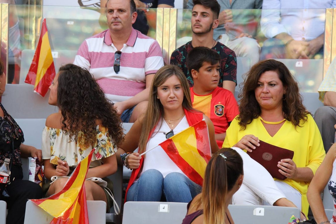 Selección de imágenes del España-Albania