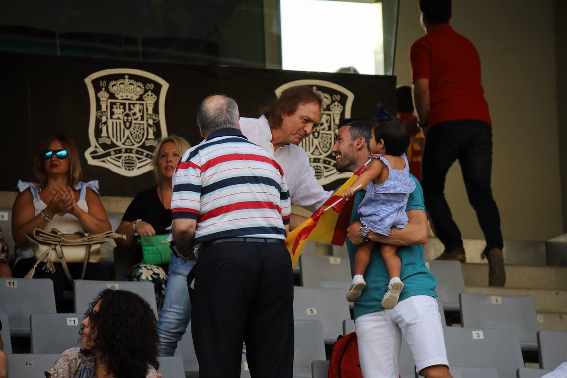 Selección de imágenes del España-Albania