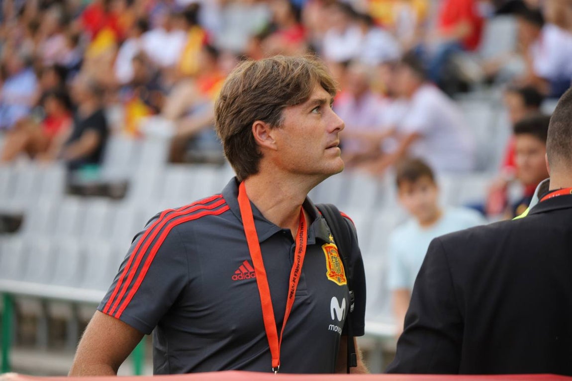 Selección de imágenes del España-Albania