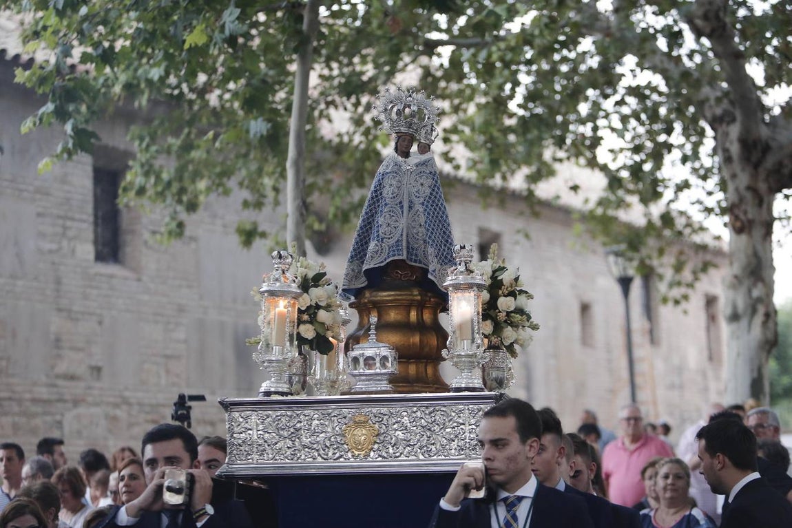 El traslado de la Virgen de la Fuensanta a la Catedral, en imágenes