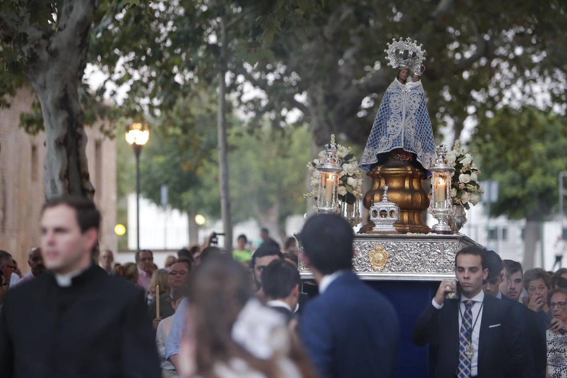 El traslado de la Virgen de la Fuensanta a la Catedral, en imágenes