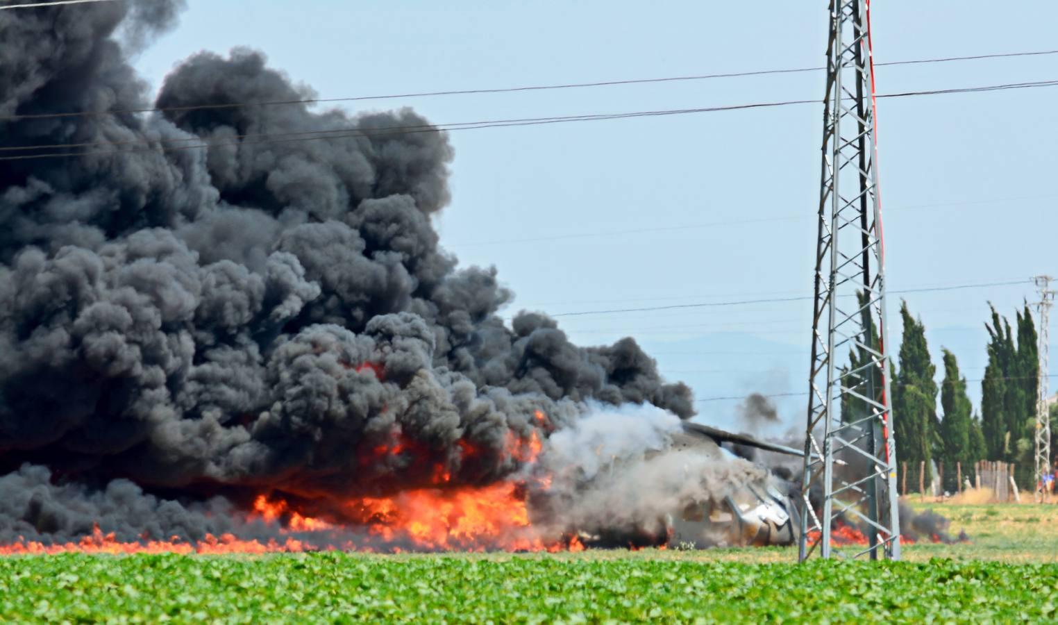 Salen a la luz imágenes inéditas del terrible accidente del A-400M en Sevilla