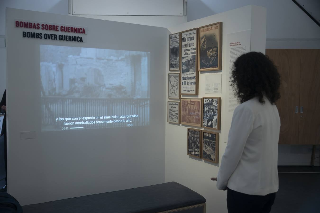 La exposición sobre el Guernica en Córdoba, en imágenes