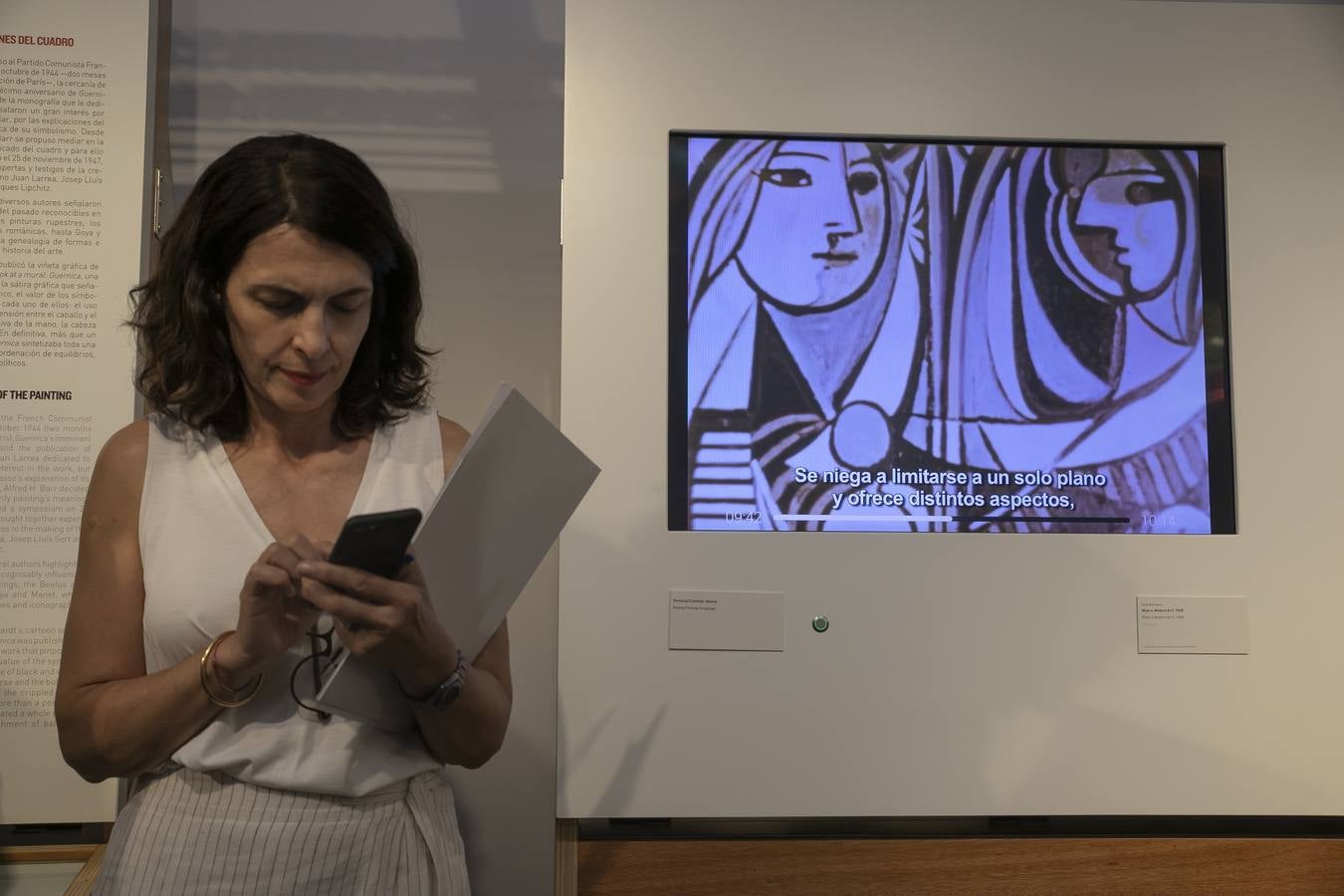 La exposición sobre el Guernica en Córdoba, en imágenes