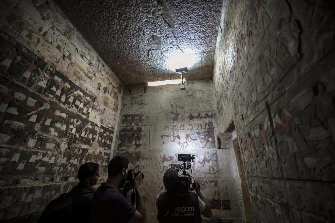 Mehu fue visir durante el reinado del faraón Pepi I (2325-2150 a.C.), al inicio de la VI dinastía, lo que le granjeaba amplios poderes, como ser jefe del palacio real o el superior de los jueces. 