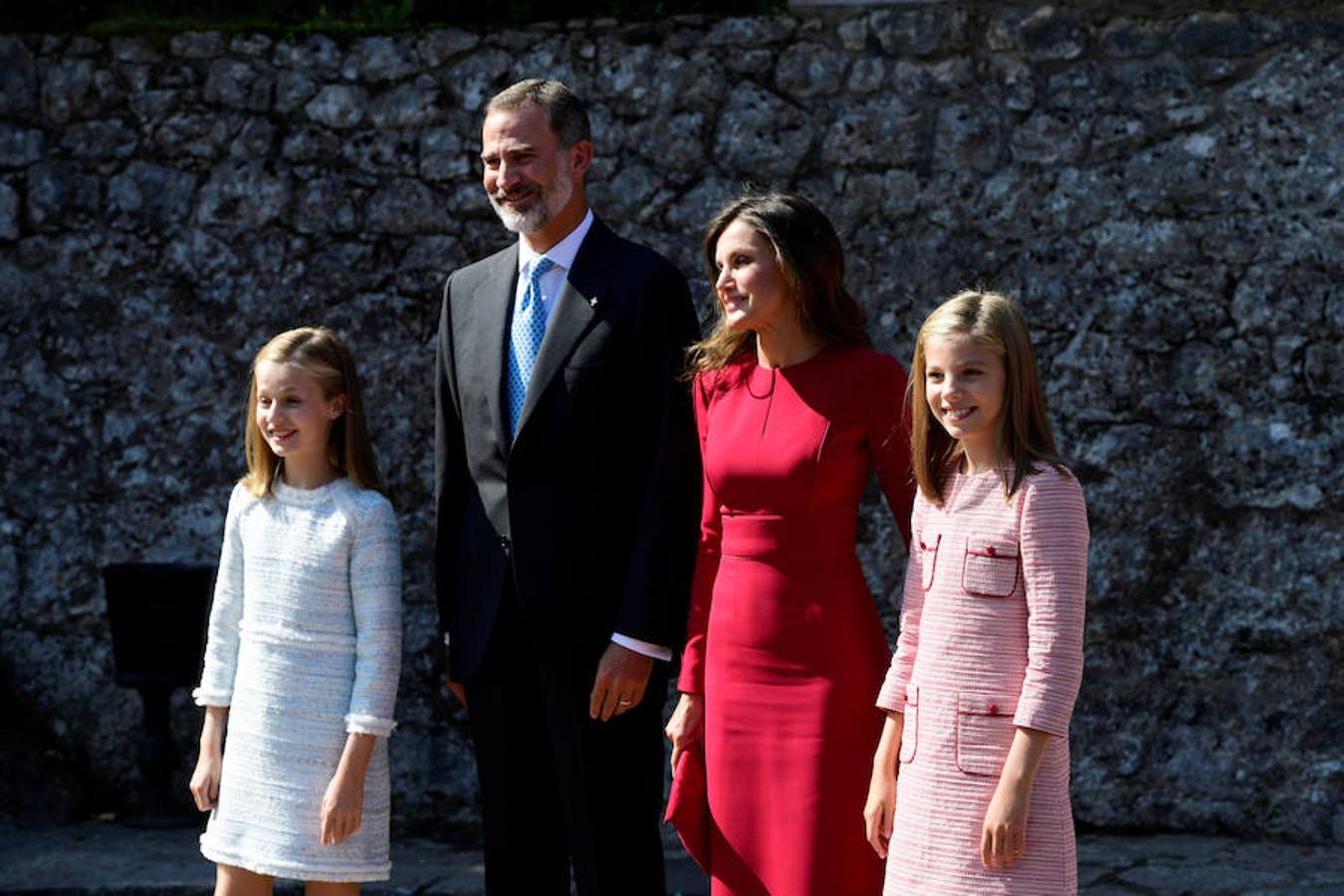 Todas las imágenes de la visita de la Princesa Leonor a Covadonga