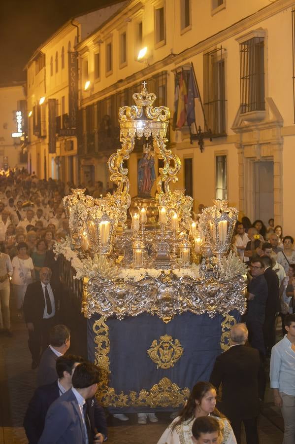 La procesión de la Virgen de la Fuensanta de Córdoba, en imágenes