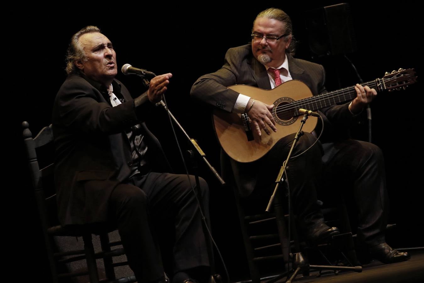 José de la Tomasa, en imágenes, en la Bienal de Flamenco de Sevilla