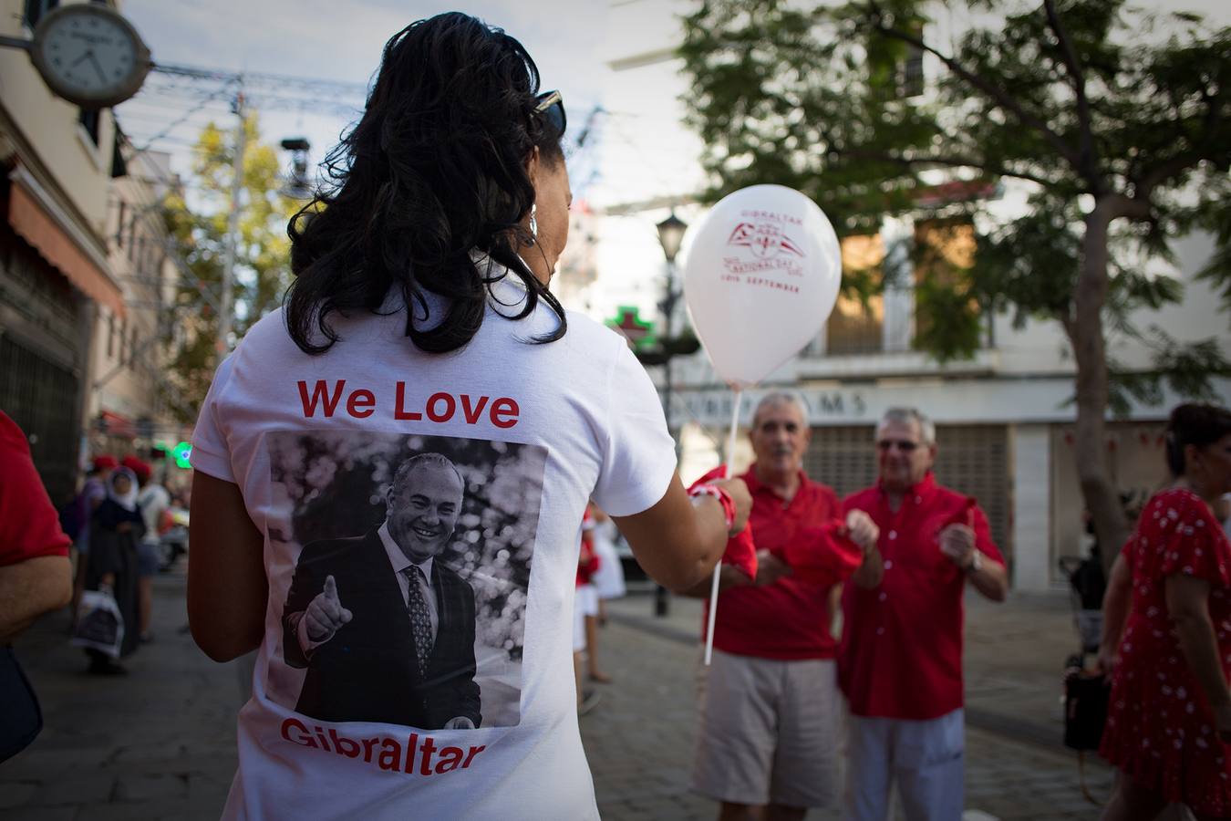 En imágenes, la multitudinaria celebración del «Día de Gibraltar»