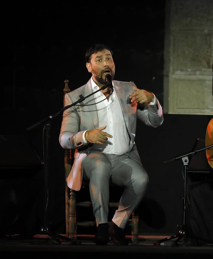 En imágenes, el concierto de José Valencia en la Bienal de Flamenco de Sevilla 2018