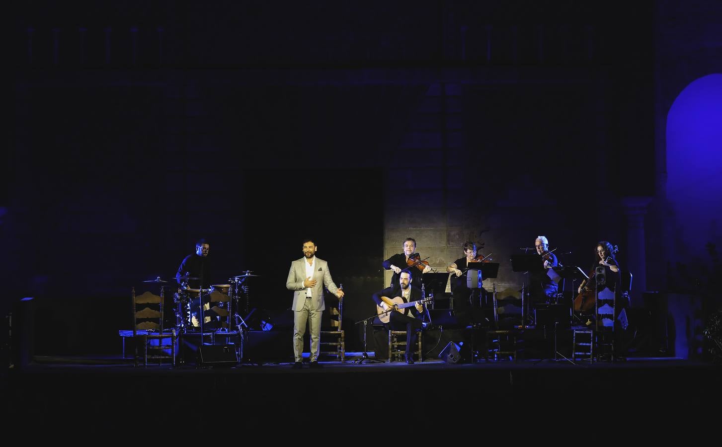 En imágenes, el concierto de José Valencia en la Bienal de Flamenco de Sevilla 2018