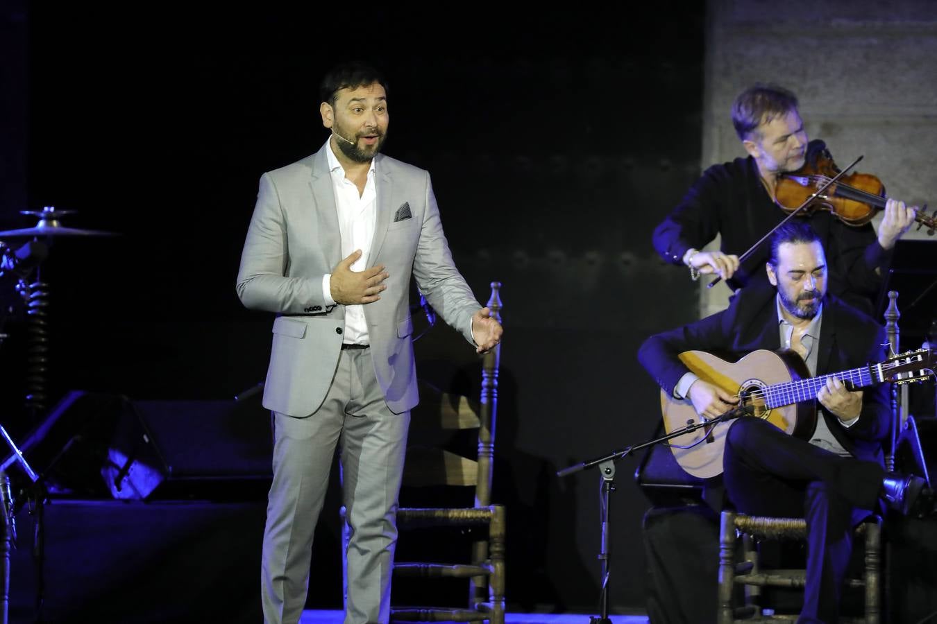 En imágenes, el concierto de José Valencia en la Bienal de Flamenco de Sevilla 2018