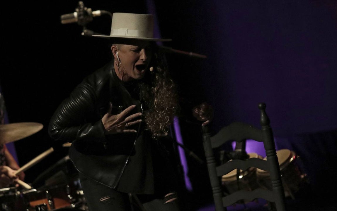 En imágenes, la actuación de La Tremendita en la Bienal de Flamenco de Sevilla 2018