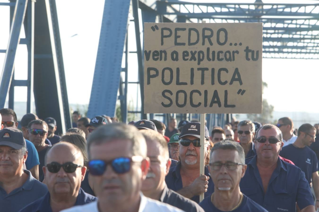 Los trabajadores de Navantia vuelven a la calle