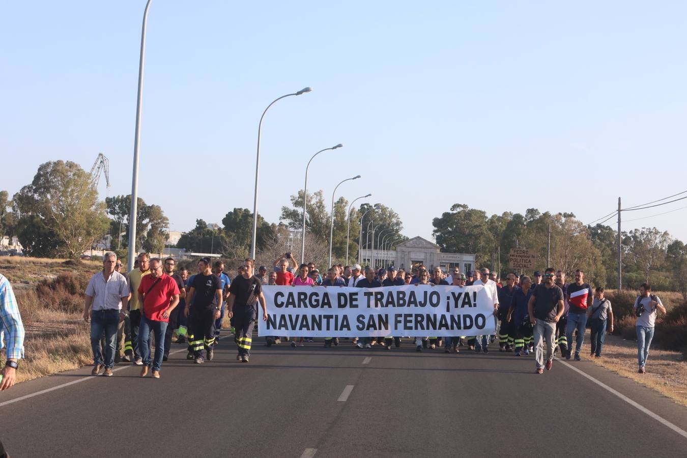 Los trabajadores de Navantia vuelven a la calle