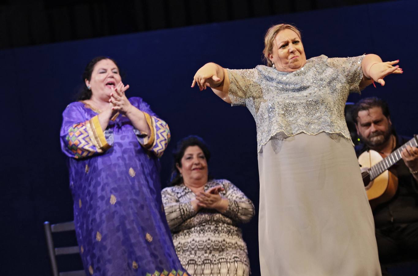 En imágenes, el espectáculo de Lebrija, Luna Nueva, en la Bienal de Flamenco de Sevilla 2018