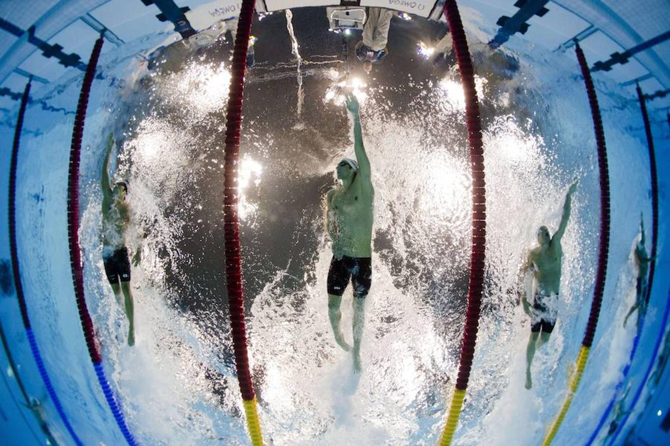 Phelps repitió éxitos en Londres 2012. 