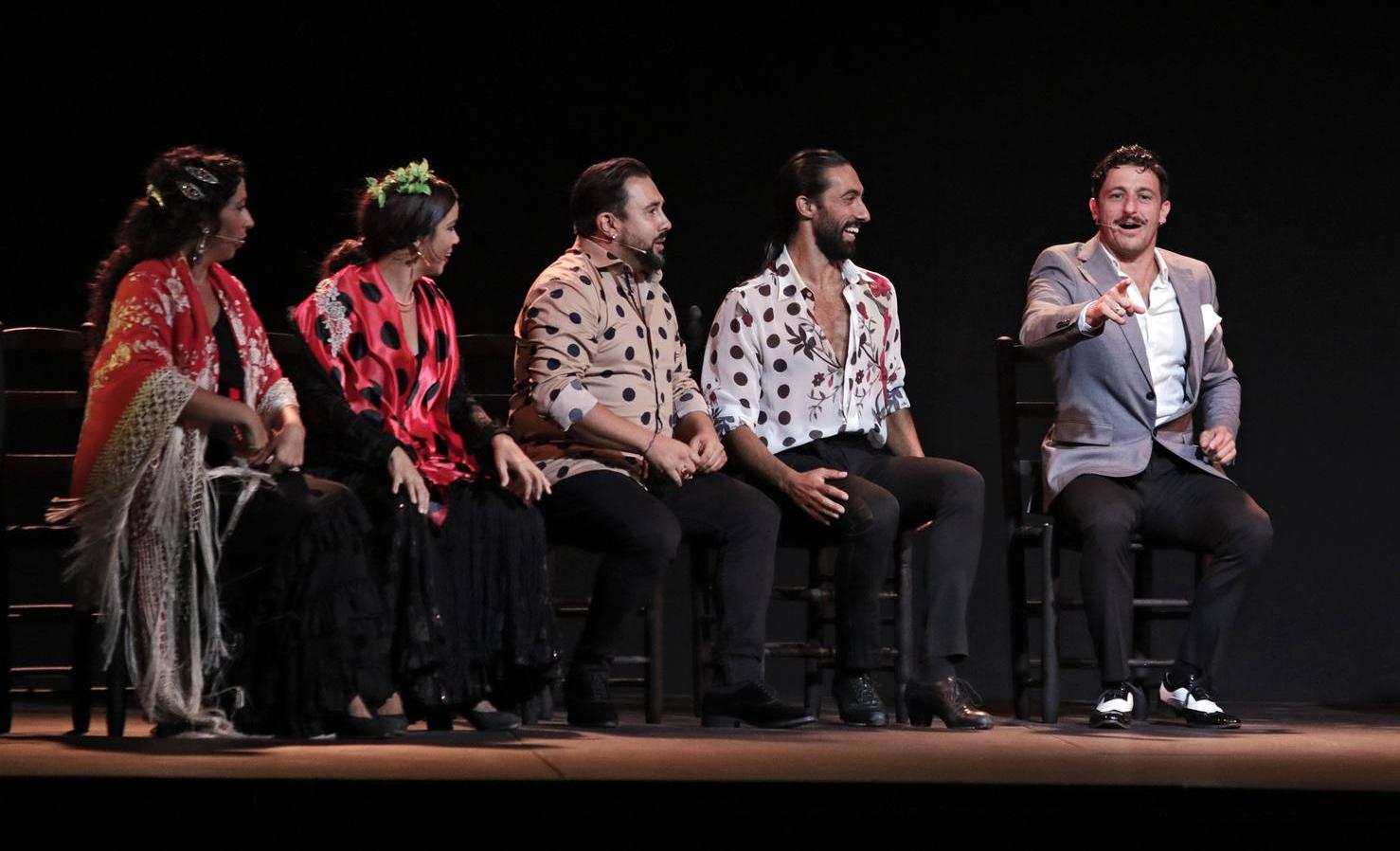 Las instantáneas del espectáculo «Flamencos de la Tacita» de la Bienal de Flamenco