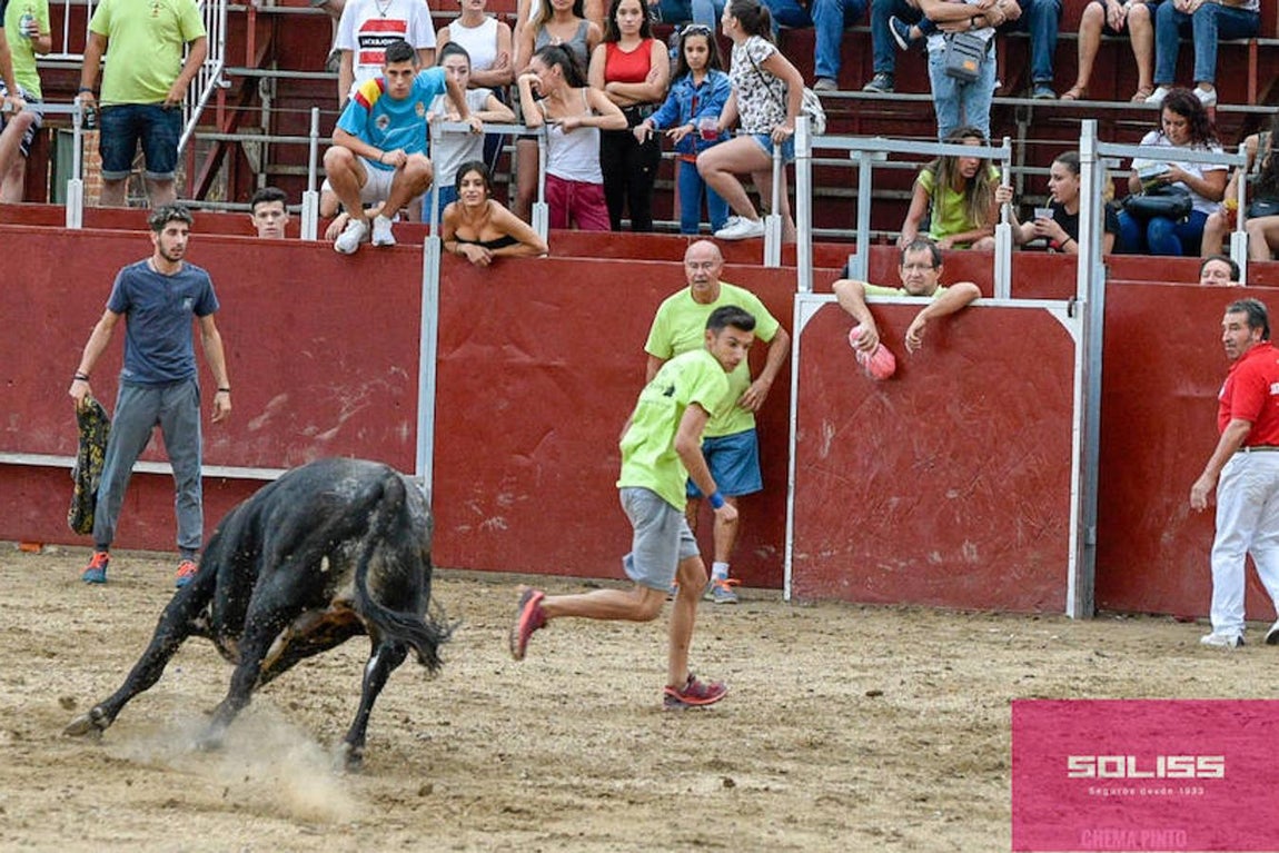 Encierro y recortadores en Numancia de la Sagra