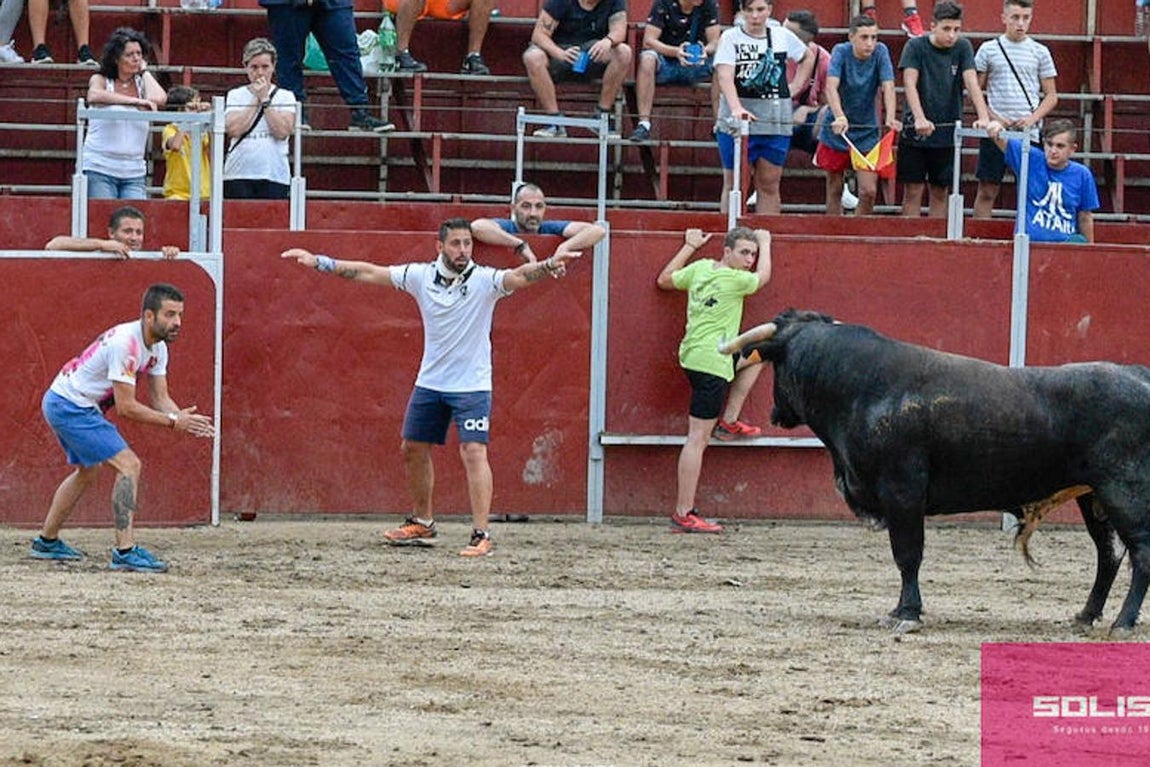 Encierro y recortadores en Numancia de la Sagra