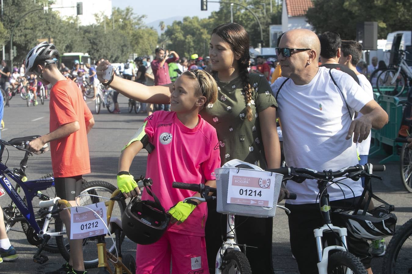 Las mejores imágenes de la Fiesta de la Bicicleta en Córdoba