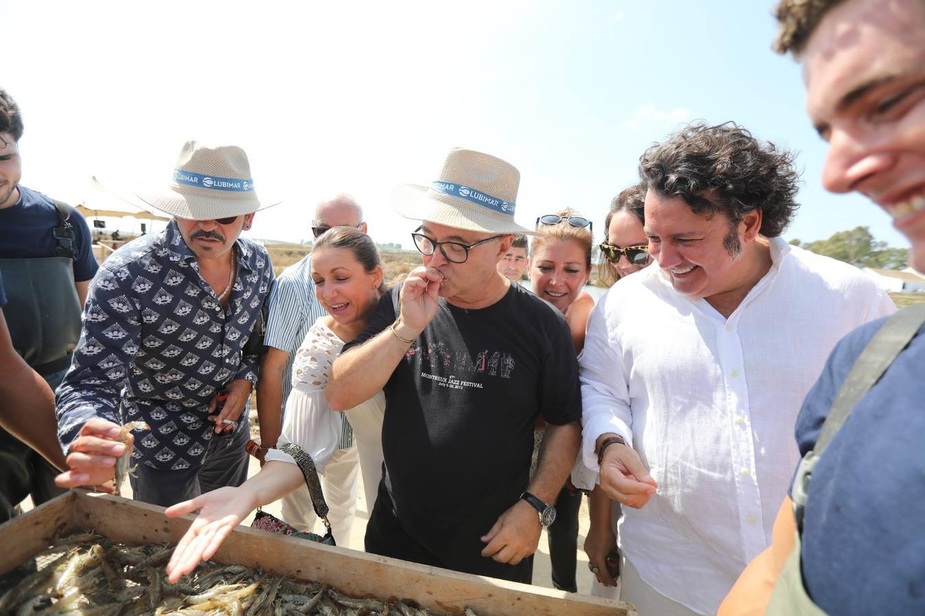 FOTOS: Los grandes chefs españoles, en el despesque de Ángel León