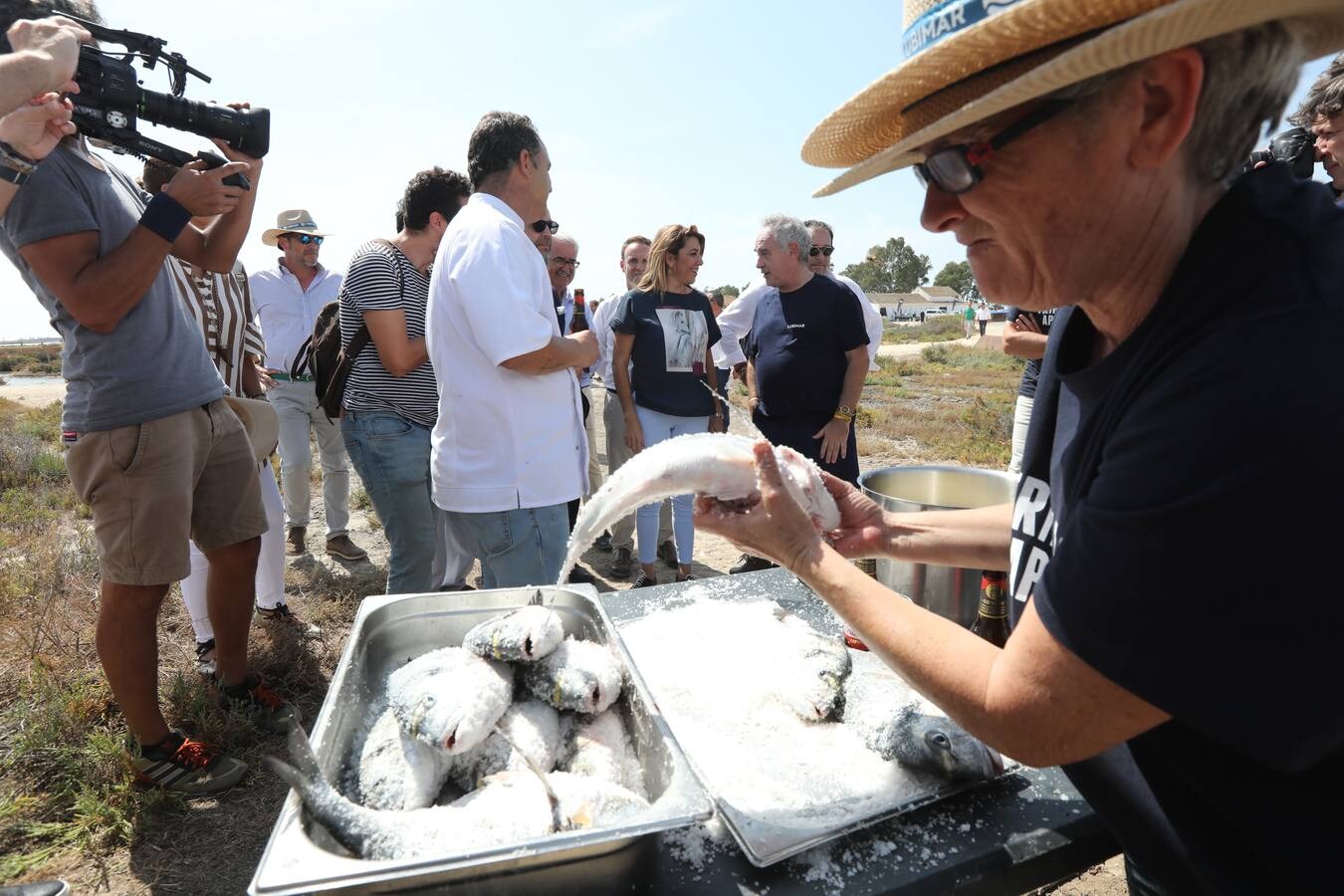 IMÁGENES: Los mejores cocineros de España, de &#039;pesca&#039; en Cádiz