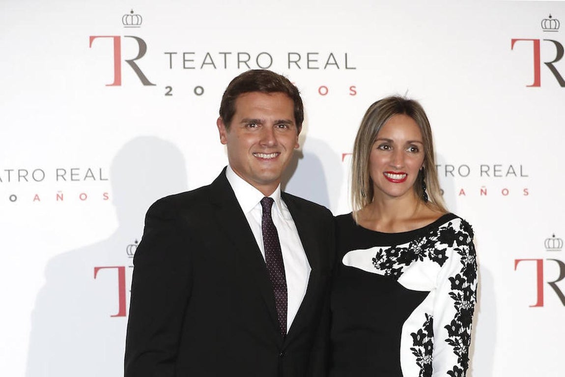Albert Rivera con Beatriz Tajuelo. 