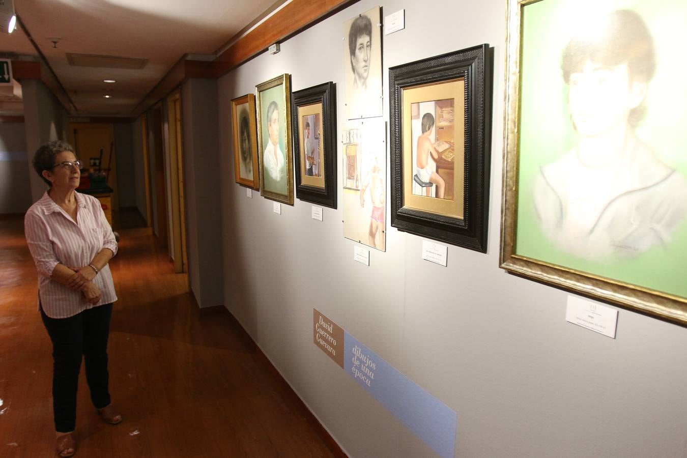 En imágenes, la exposición del «niño pintor» de Málaga