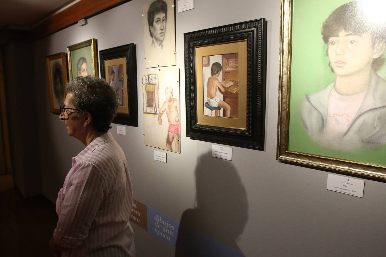 En imágenes, la exposición del «niño pintor» de Málaga