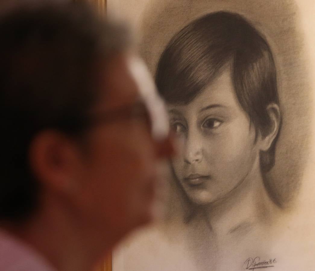 En imágenes, la exposición del «niño pintor» de Málaga