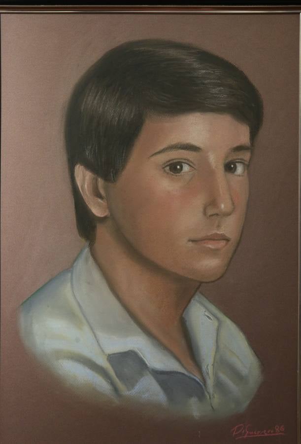 En imágenes, la exposición del «niño pintor» de Málaga