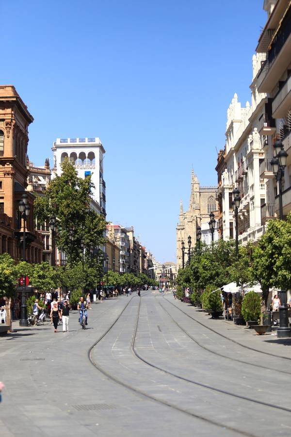 Un otoño más que cálido en Sevilla