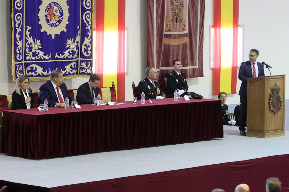 Acto del Día de la Policía Nacional en Castilla-La Mancha