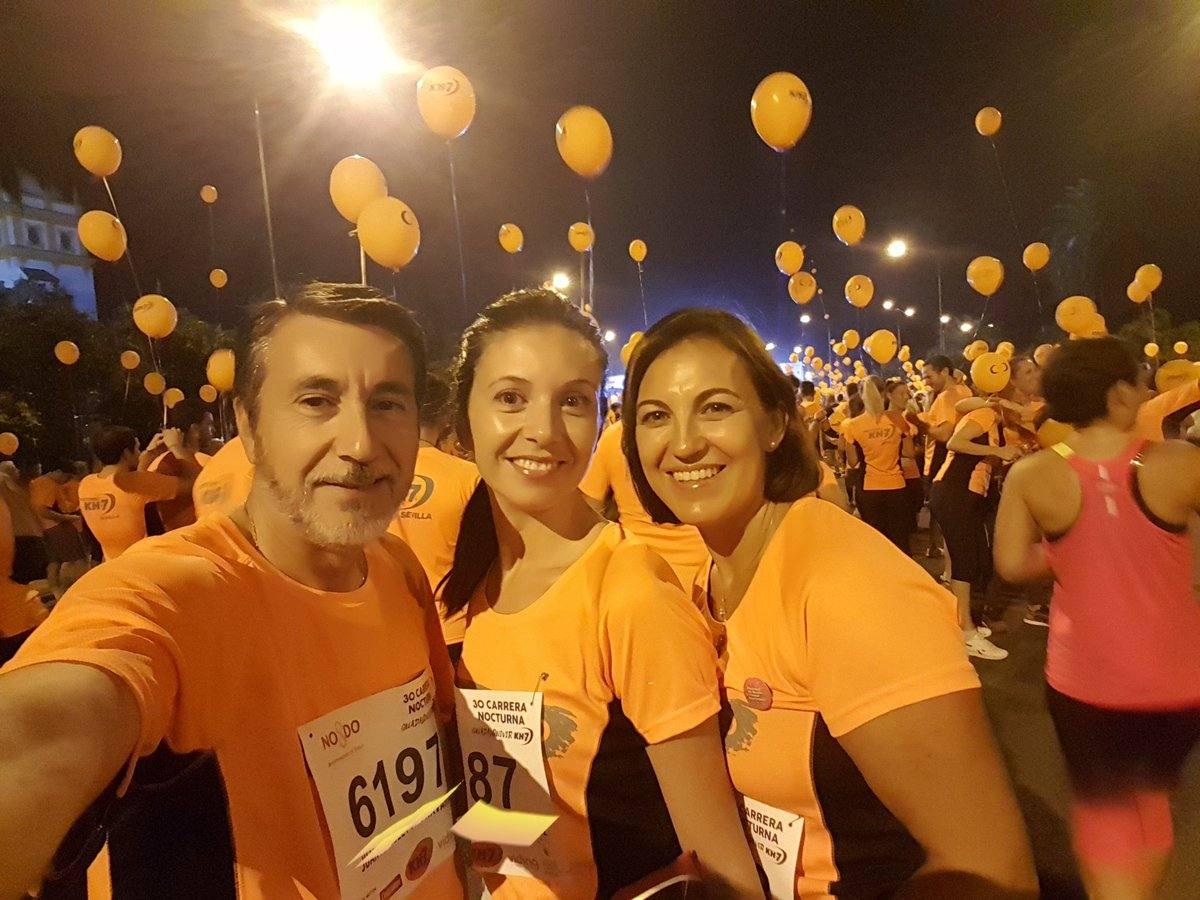 #MiNocturnaABC: así han vivido los lectores de ABC de Sevilla la Carrera Nocturna