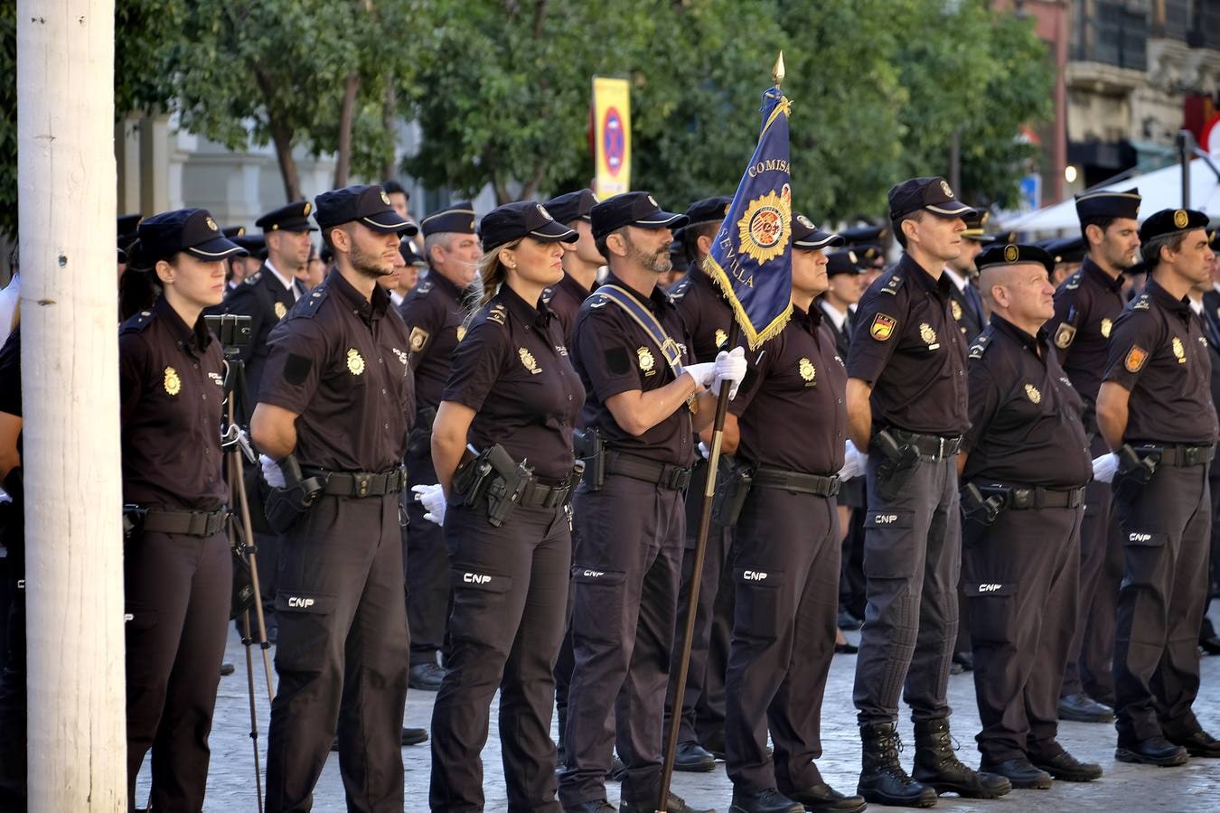 La Policía Nacional celebra su día en la Plaza de San Francisco