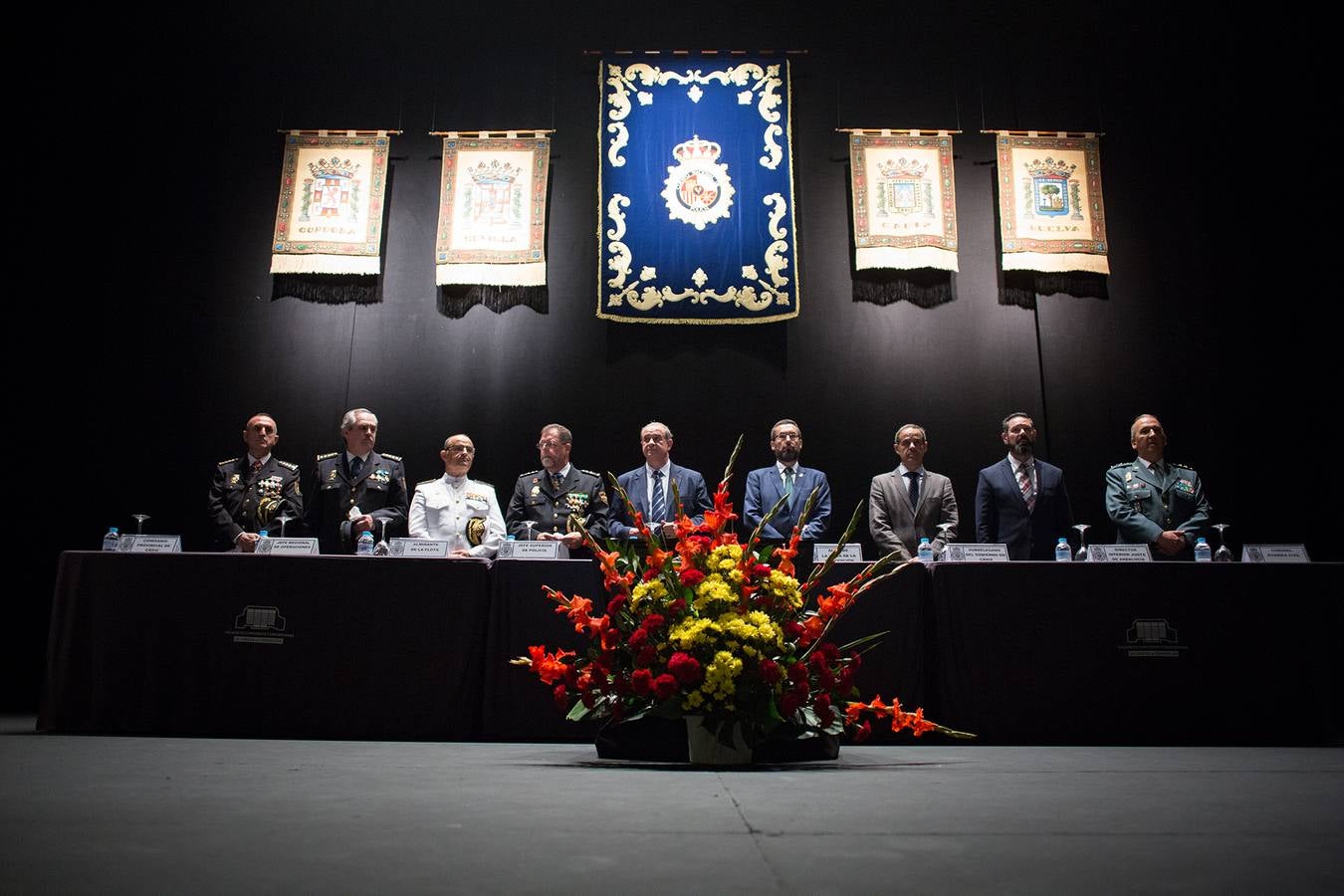 Acto del Día de la Policía celebrado en La Línea